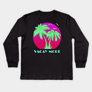 Vacay Mode Kids Long Sleeve T-Shirt